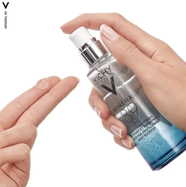 VICHY MINERAL 89 FORTIFYING AND PLUMPING DAILY BOOSTER 50ml. Boxed-UK
