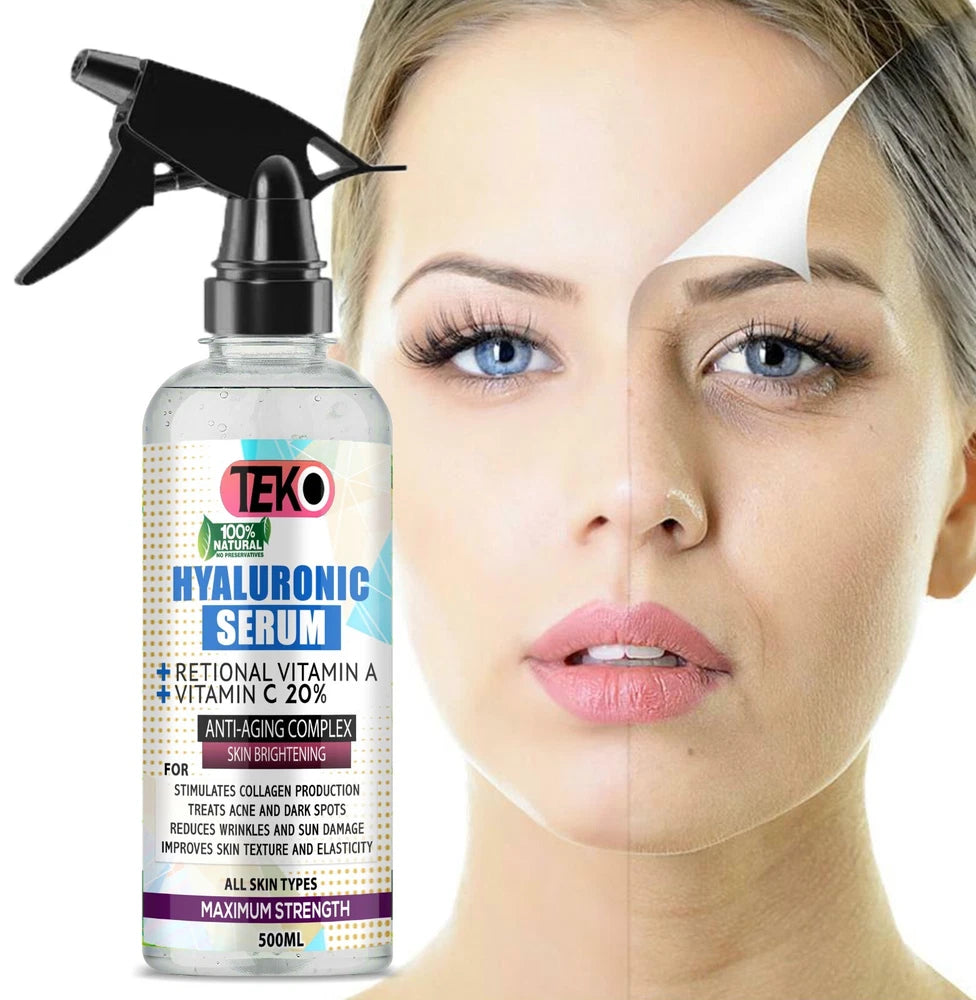 Vitamin C Serum 💜 Hyaluronic Acid Suitable for Anti Ageing Wrinkle Face Care ❤️