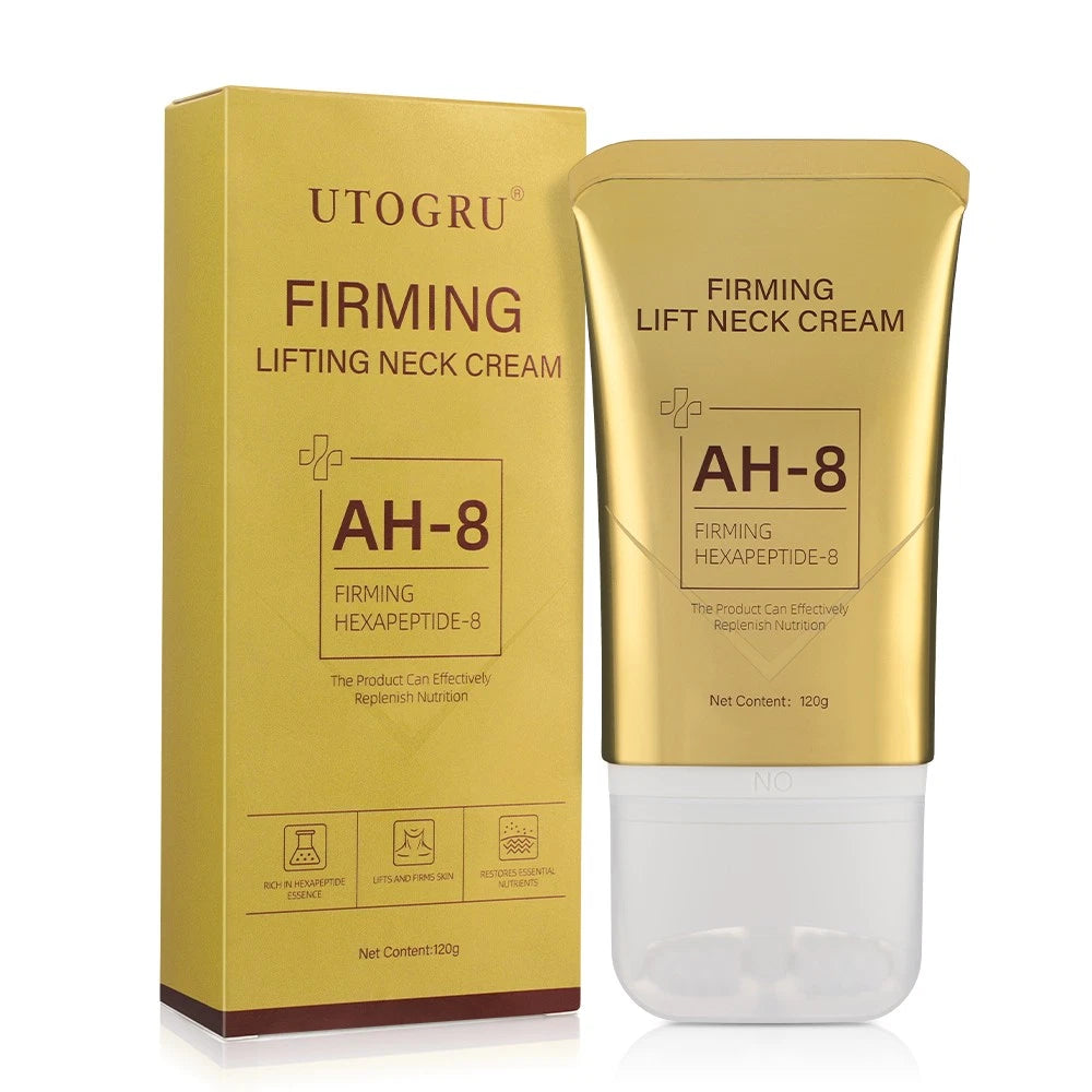 1/2X Firming Neck Cream for Crepey Skin Body Moisturize Roller Massage Neck Care