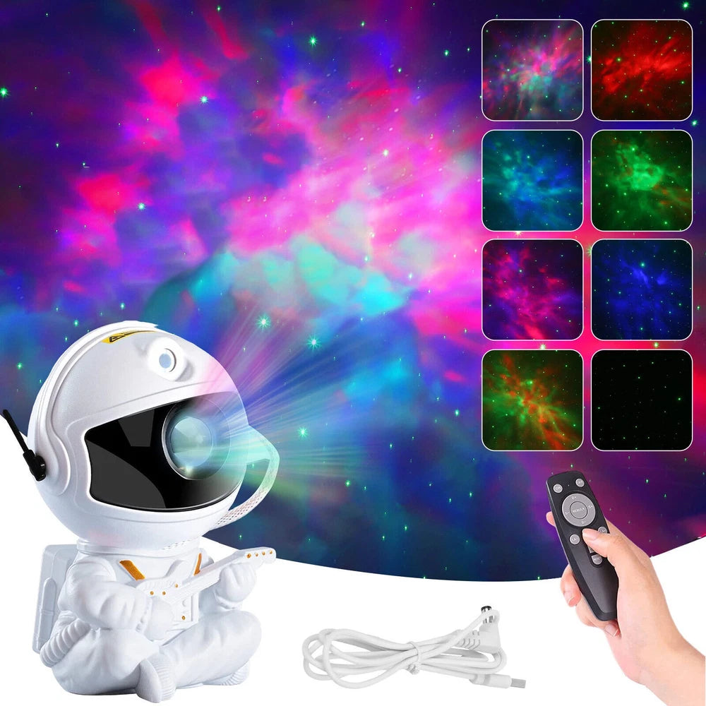Astronaut Projector Starry Galaxy Night Light LED Lamp Space Nebula w/Remote UK