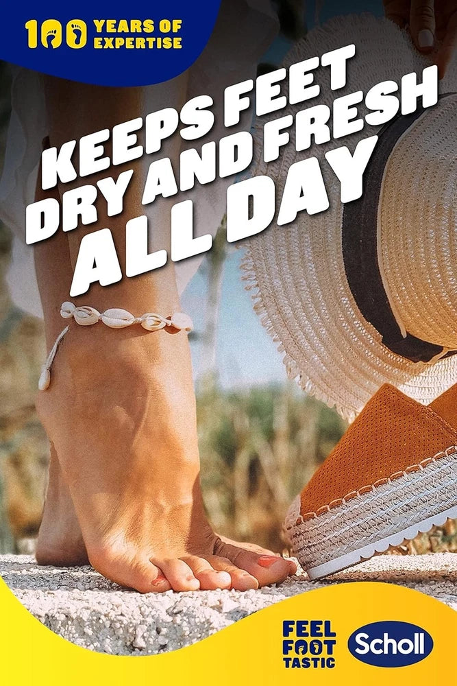 Scholl Antifungal & Antiperspirant Shoe Spray Disinfectant Fresh Athlete's Foot