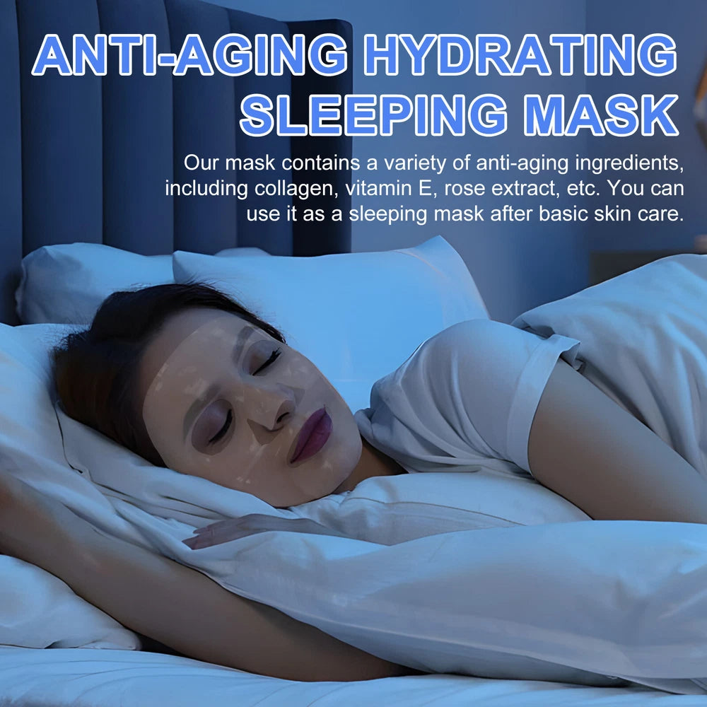 6pcs Overnight Korean Bio-Collagen Real Deep Face Mask _ Brightening  Hydrating