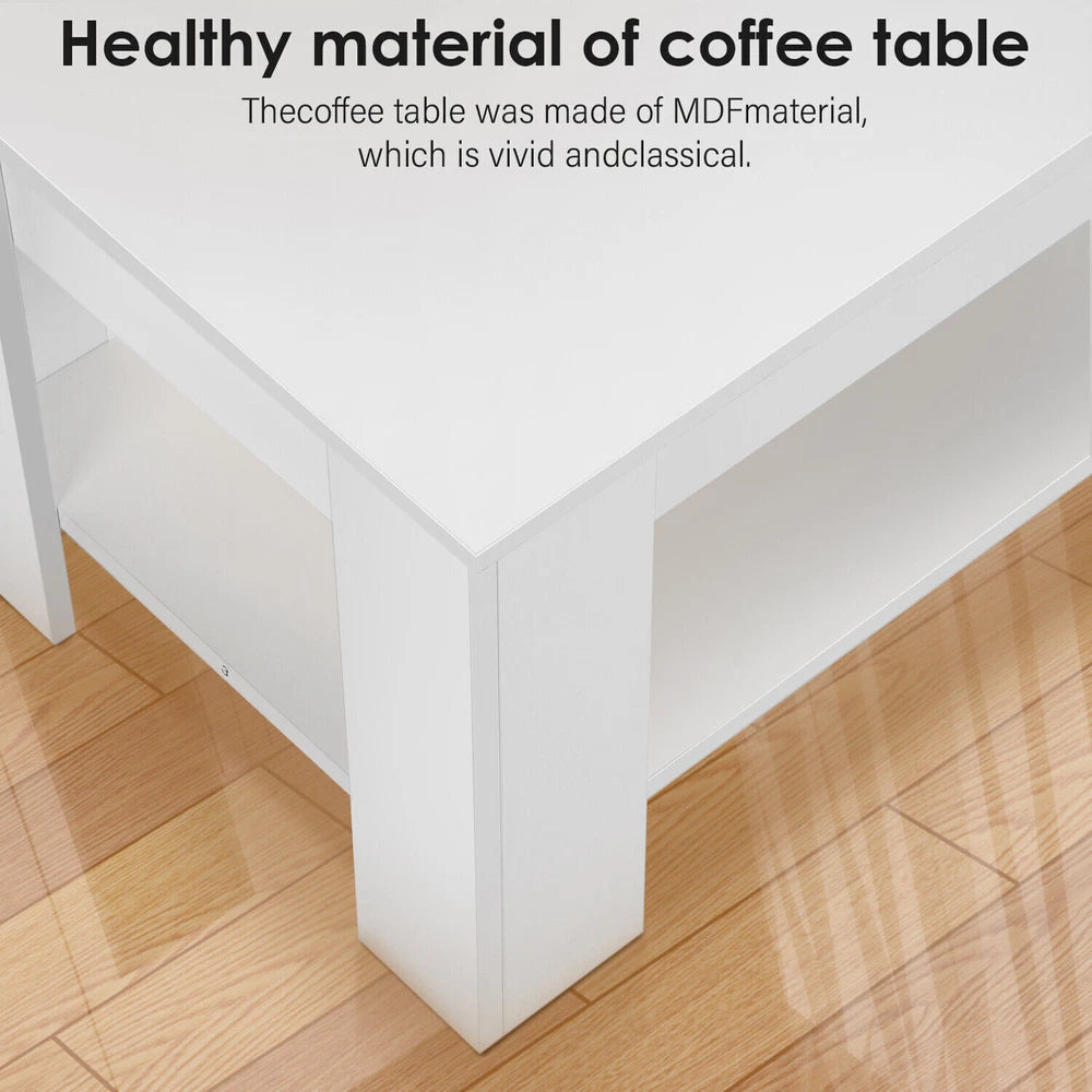 Coffee Table With Storage Lift Top Up Drawer Shelf Living Room Furniture Wooden