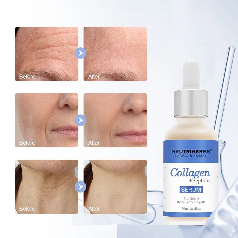 ADVANCED COLLAGEN PEPTIDE SERUM FOR SKIN BOOSTER, ANTI AGING AND FIRMING 30ML