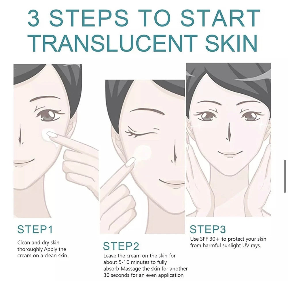 Whitening Freckle Cream Remove Dark Spots Anti-Freckle Cream Niacinamide Fade UK