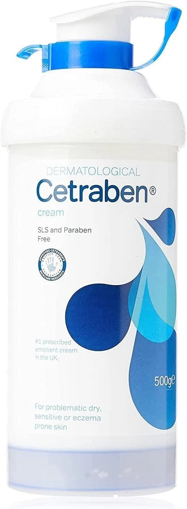 Cetraben Emollient Cream Relieves Dry Skin Eczema 500g
