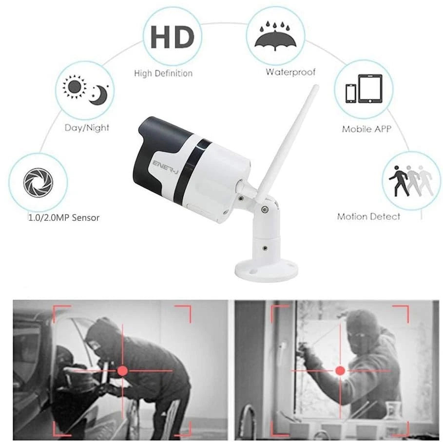 WIFI Outdoor Wireless IP HD Camera CCTV Smart Home Security IR Night Vision