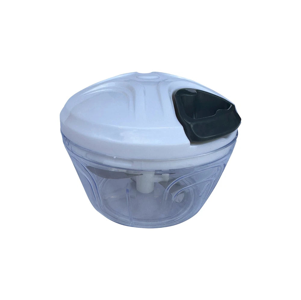 Vegetable Chopper Manual Pull Rope Vegetable Cutter Food Hand Held Dicer Slicer