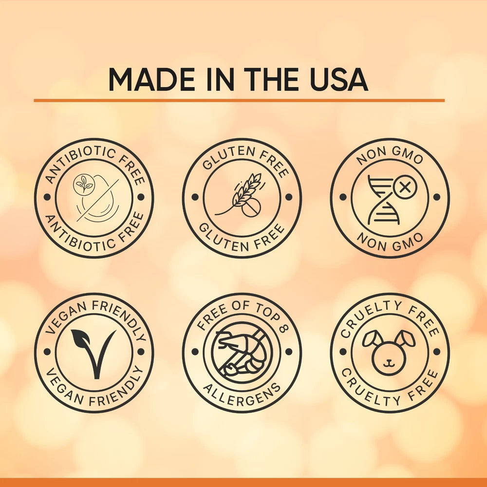 100% PURE VITAMIN C SERUM FOR FACE, Anti Aging Serum with Hyaluronic Acid (2 OZ)