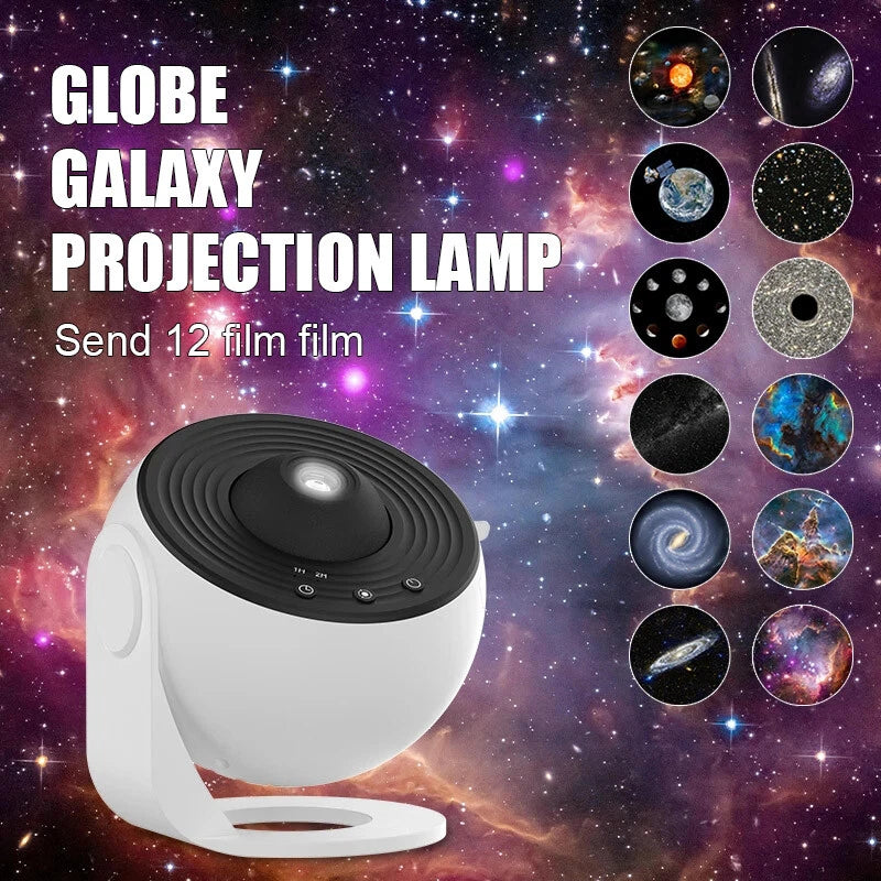 Planetarium Starry Galaxy Projector Rotating Night Light Space Nebula Star Lamp
