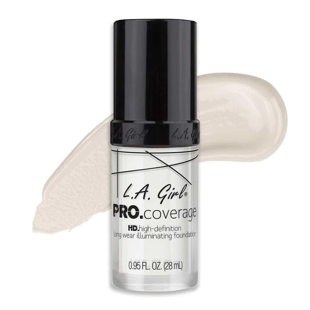 LA Girl PRO Coverage HD Long Wear Illuminating Foundation - Choose Your Shade -