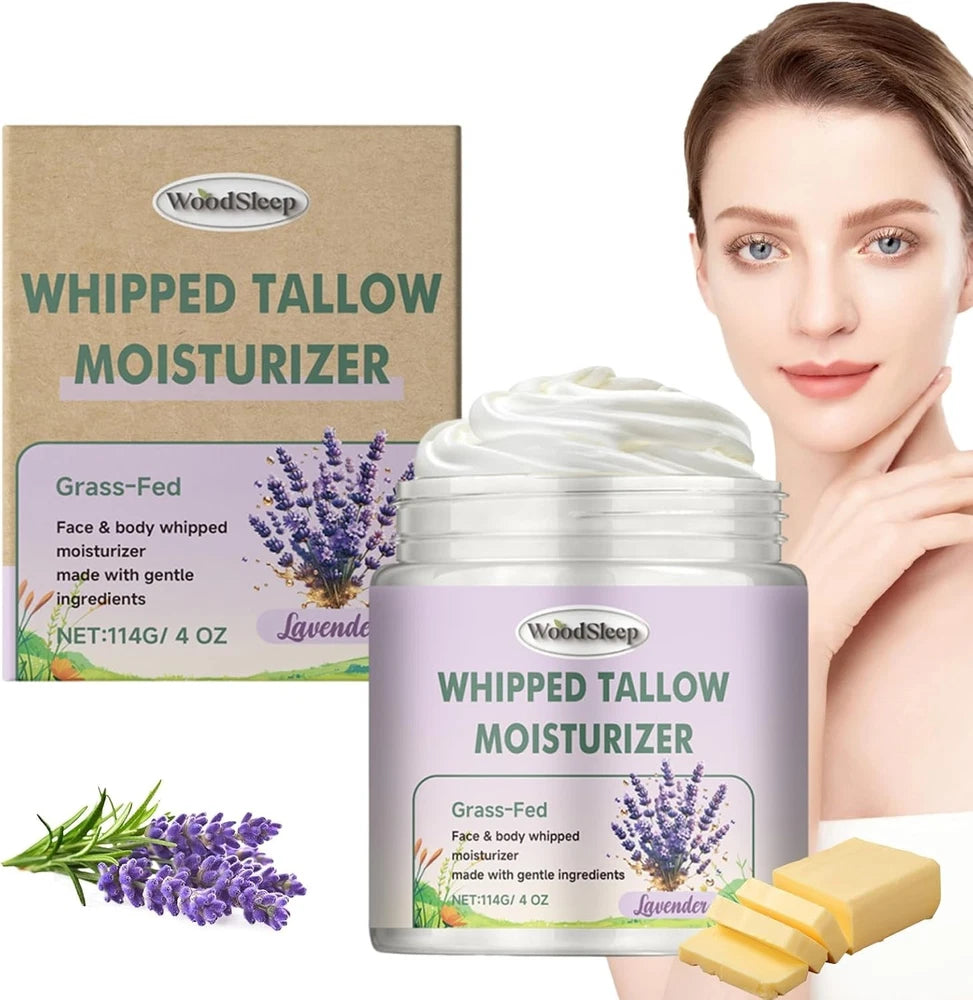 120G Beef Tallow Honey Balm – Ultra-Nourishing Organic Grass-Fed Tallow Cream fo