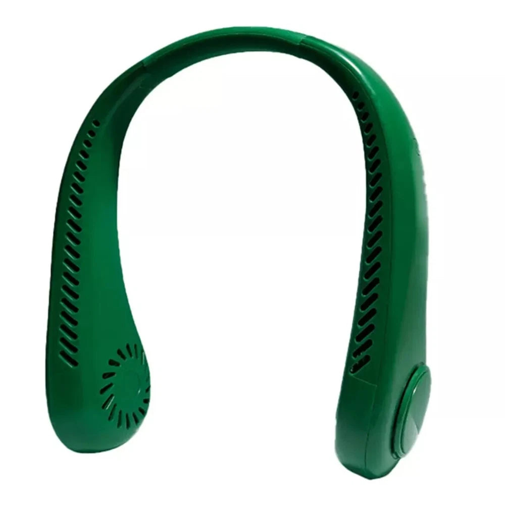 Portable Neck Mini Fan Lazy Neck Hanging USB Rechargeable Air Cooler Fan UK