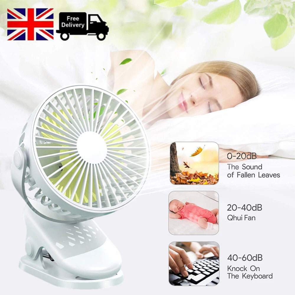 Neck Fan USB Portable Neck Fan Rechargeable Portable Cooler Neckband Bladeless~