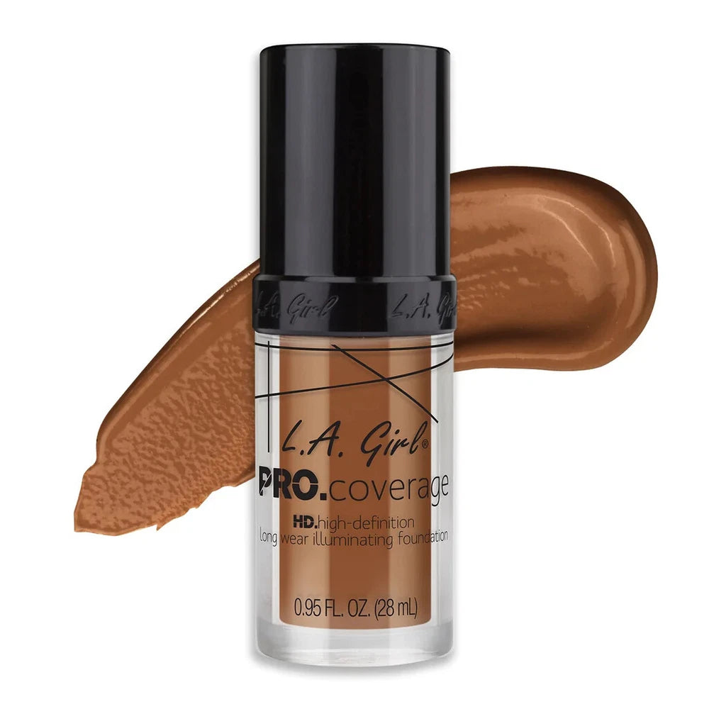 LA Girl PRO Coverage HD Long Wear Illuminating Foundation - Choose Your Shade -