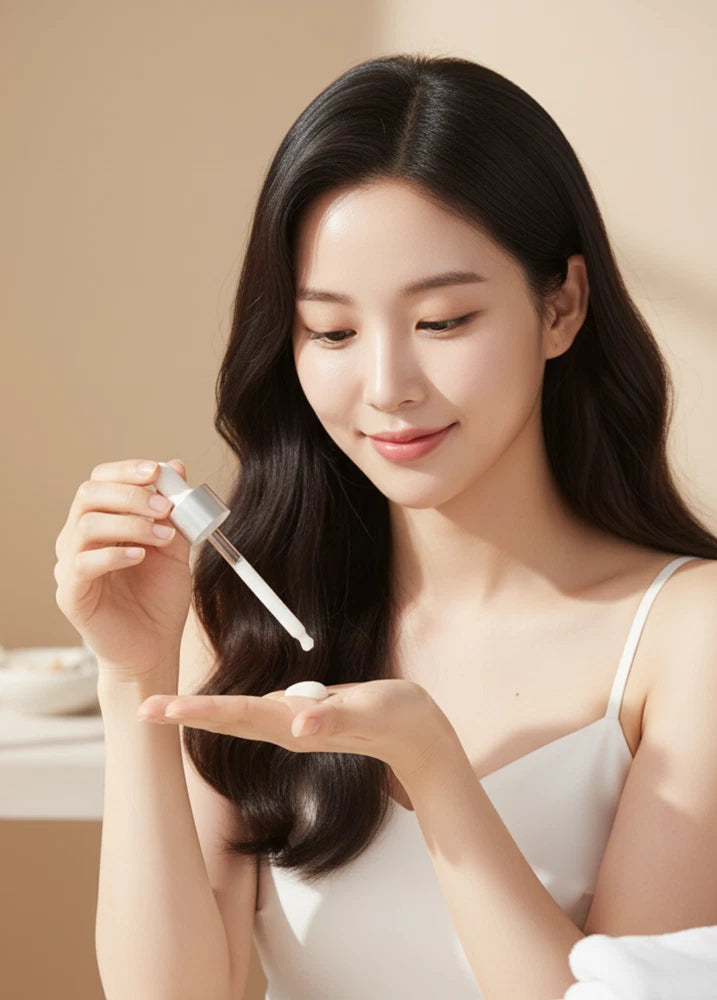 K-Beauty 90% Snail Mucin + 24K Gold Serum 80ml Brightening Repairing Anti-Aging