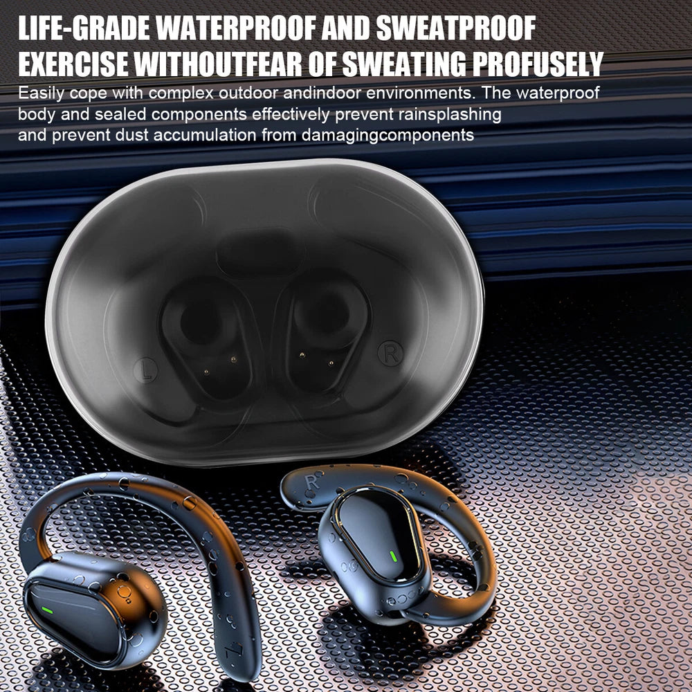 TWS Wireless Bluetooth Headphones Earphones Earbuds Ear-hook For iPhone Samsung