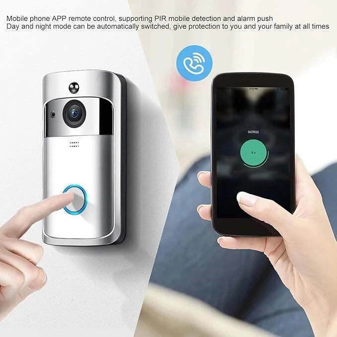 Ring Video Doorbell HD Video Wireless Doorbell Motion Advanced Detection Camera