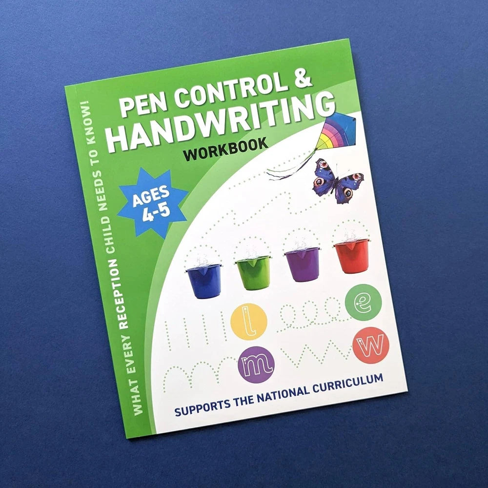 Handwriting Workbook – Pen Control Ages 4 5 Reception Books Early Learning Book