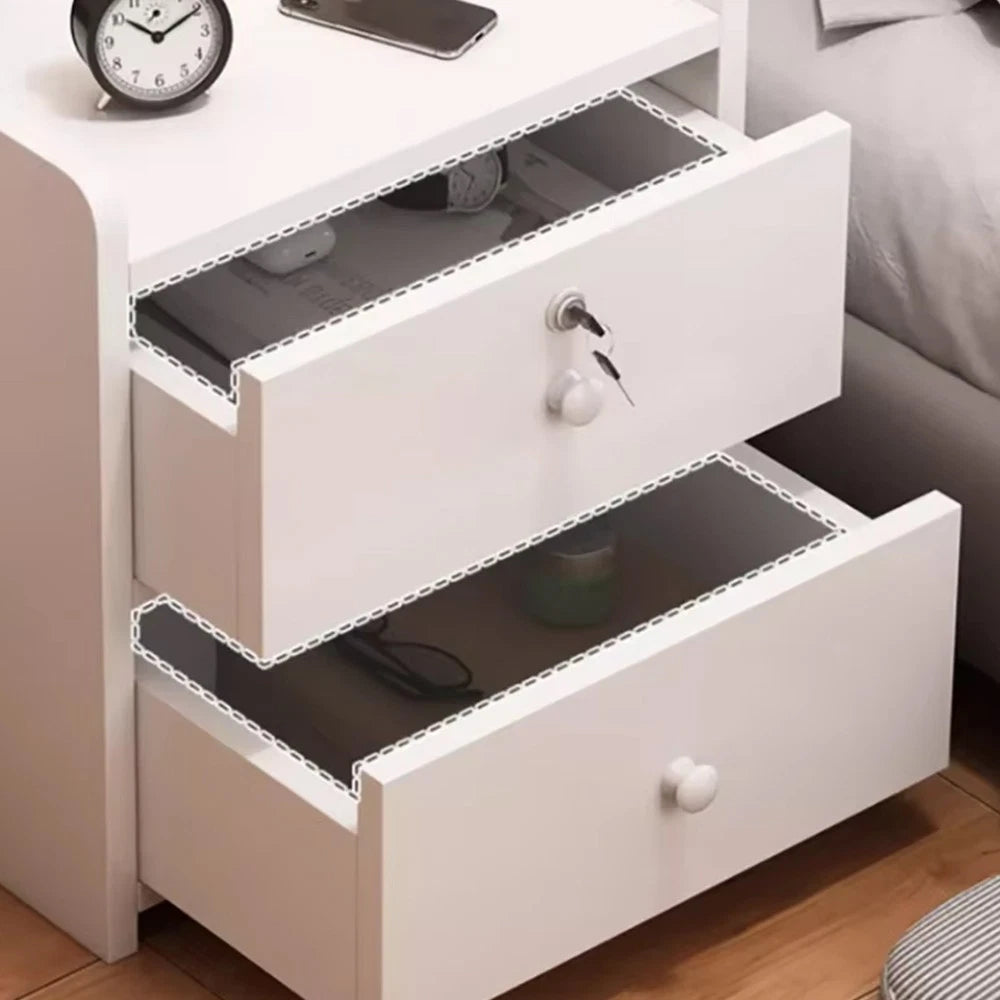 3 Drawer Wooden Bedroom Bedside Cabinet Furniture Storage Nightstand Side Table