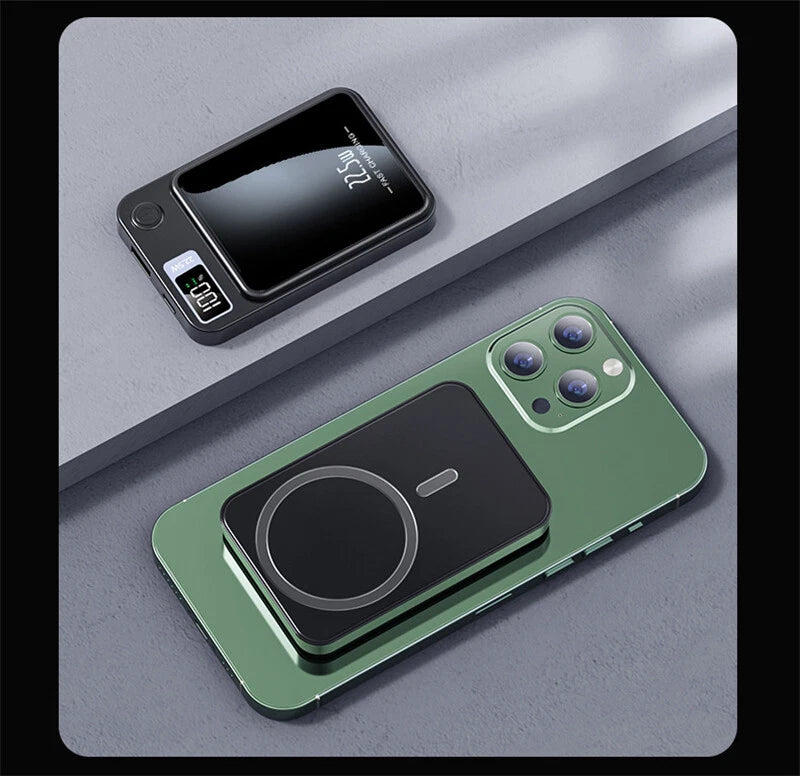 Magsafe Power Bank Wireless Charger Magnetic Battery Pack for iPhone Samsung UK