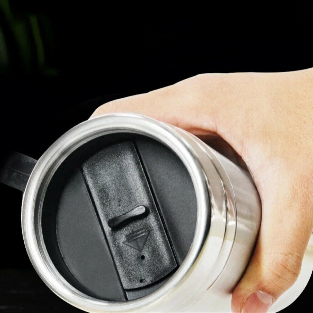 12V Car Travel Kettle Water Heating Bottle Electric Travel Mug Heated Coffee Mug