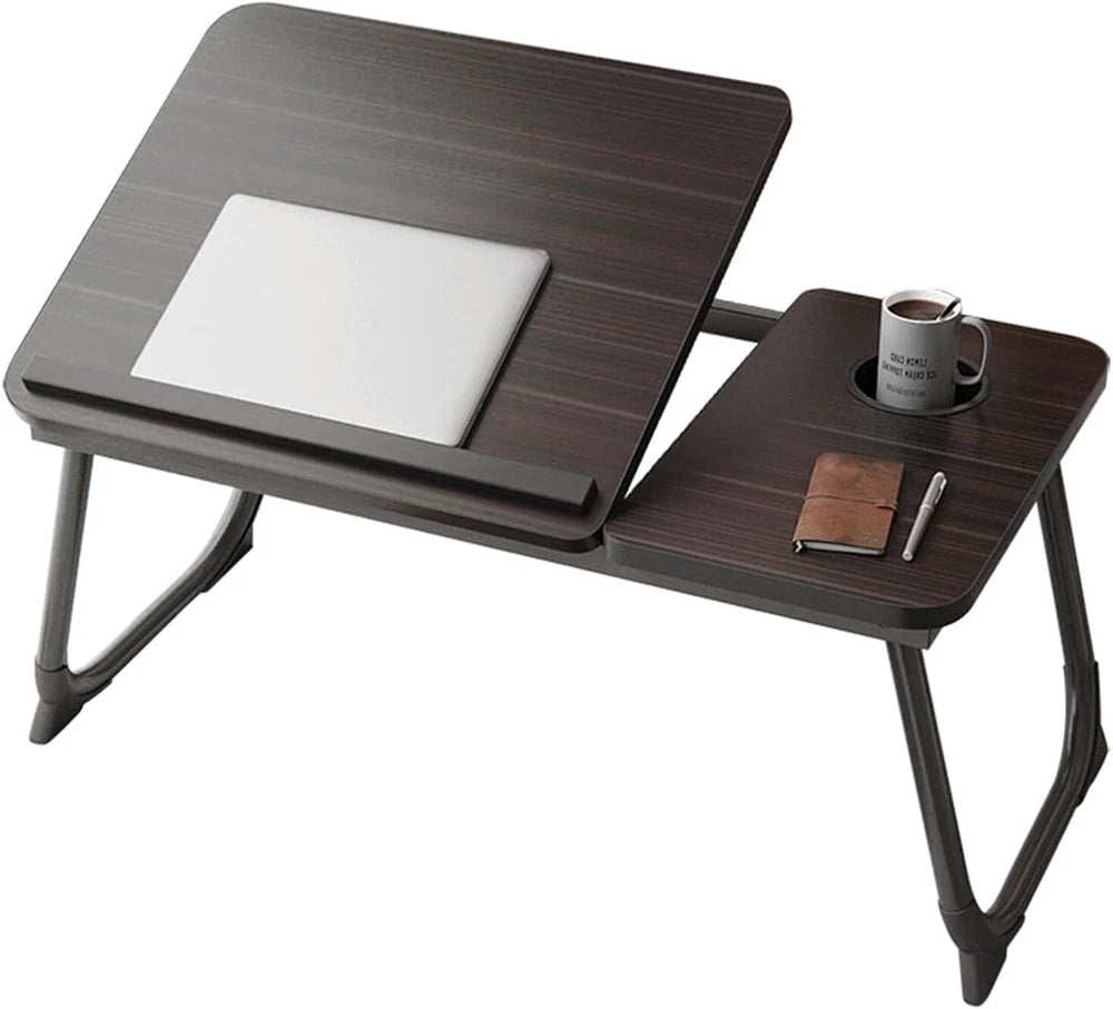 Folding Laptop Table Stand Bed Tray Sofa Lap Portable Notebook Desk Breakfast UK