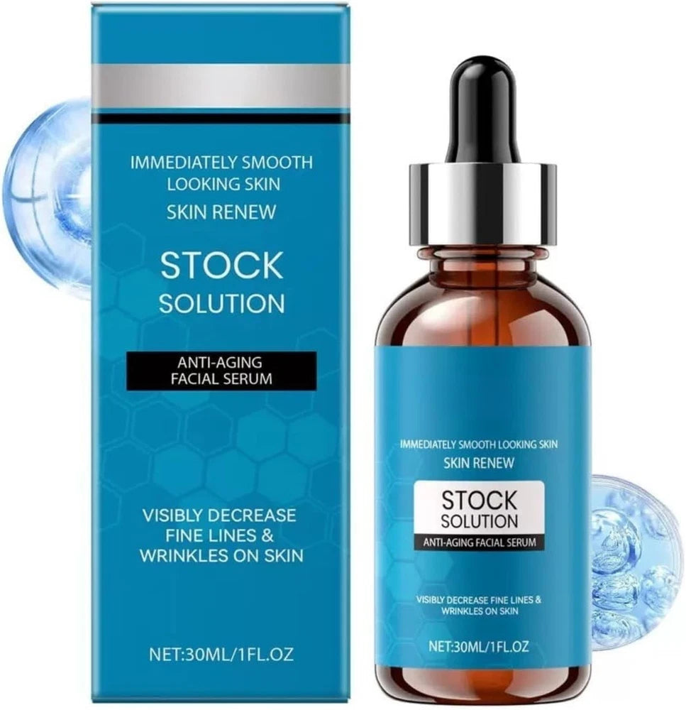 Anti Wrinkle Liquid Solution Serum Face Lift Skin Plumping Firming & Dark Spots