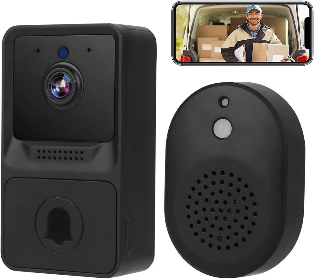 Smart Wireless WiFi Ring Doorbell Security Intercom Video Camera Door Bell