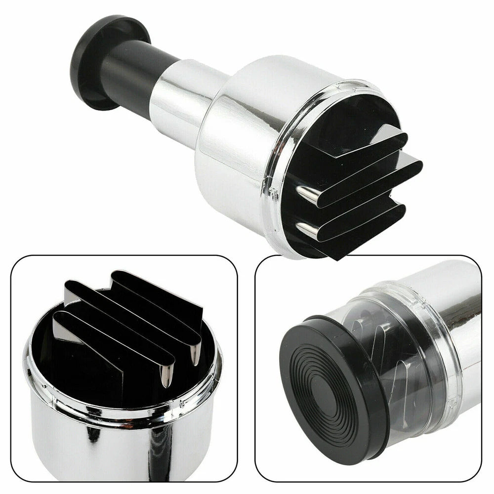 Manual Hand Press Garlic Onion Chopper Vegetable Food Chopper Processor Dicer UK