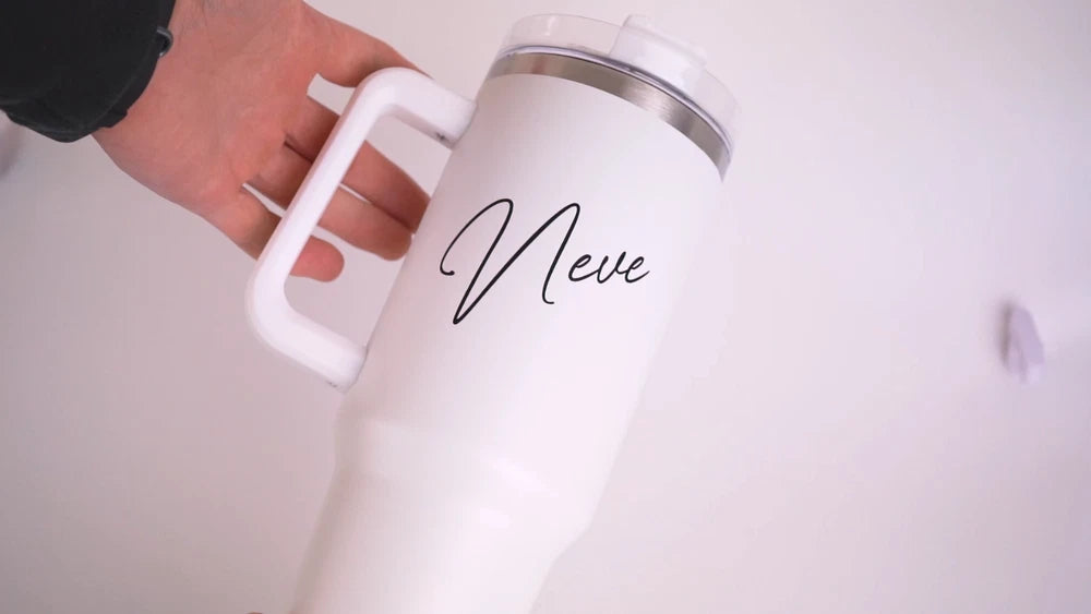 40oz Tumbler Stainless Steel Insulated Travel Mug with Straw and Lid Coffee Mug