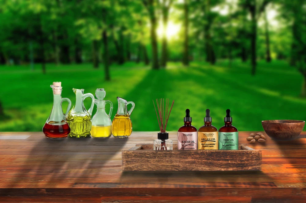 Organic Argan Oil 100% Cold Pressed Pure Virgin Vegan for Hair Beard & Skincare