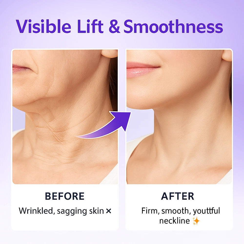 Anti-Wrinkle Neck Cream 50g – Peptide Collagen Lift for Sagging & Wrinkled Skin