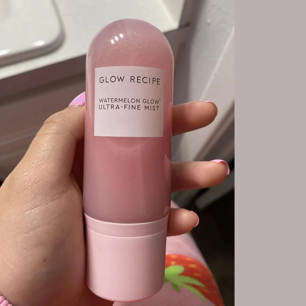 Watermelon Glow Facial Spray Hydrating Mist Hyaluronic Acid Brighten Dry Skin