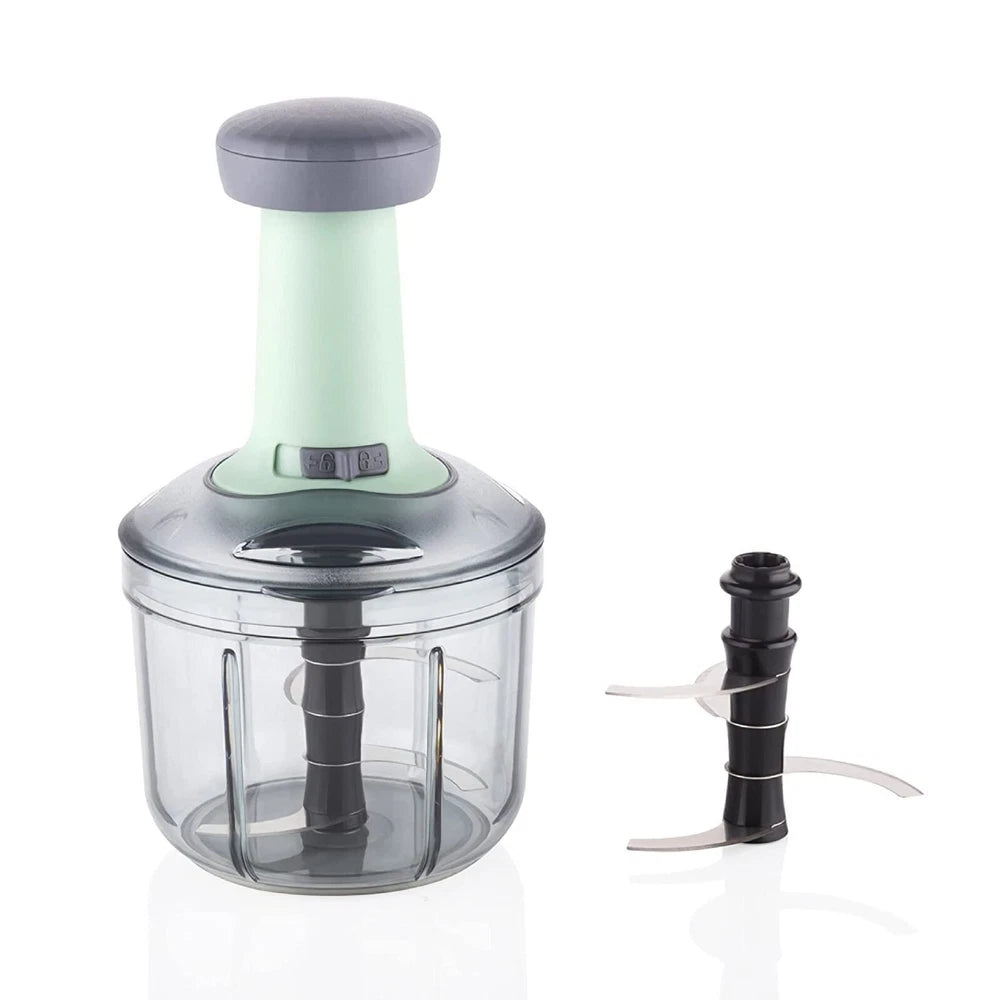 Manual Hand Press Food Vegetable Chopper Garlic Onion Cutter Processor Vegetable