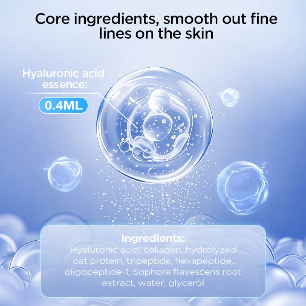 Hyaluronic Acid Microneedle Eye Patches Anti Wrinkle for Dark Circles Puffy Eyes