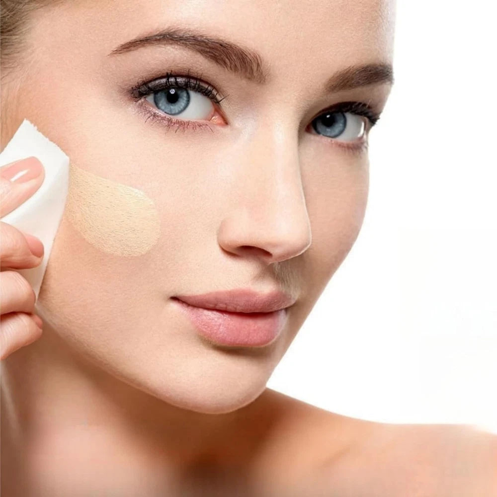 Korean CC Cream Foundation - Colour Changing, Tinted Moisturiser for Mature Ski