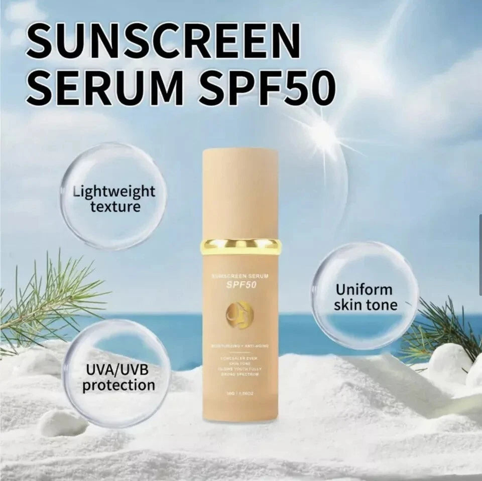 2Pack 4-in-1 Color Changing Foundation SPF50-Concealer, Moisturizer, Sunscreen