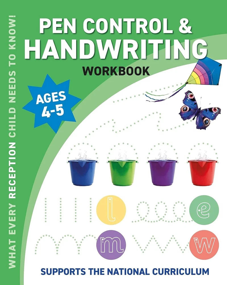 Handwriting Workbook – Pen Control Ages 4 5 Reception Books Early Learning Book