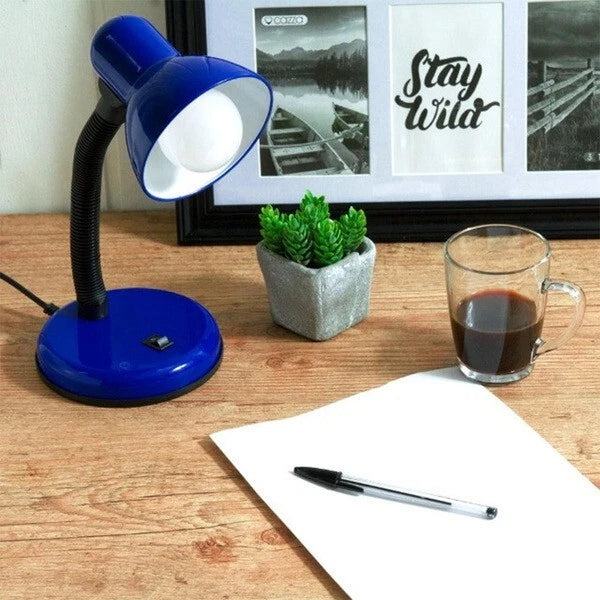 Study Desk Lamp Flexible Neck E27 40W Simple Design Study Work Room Home Light
