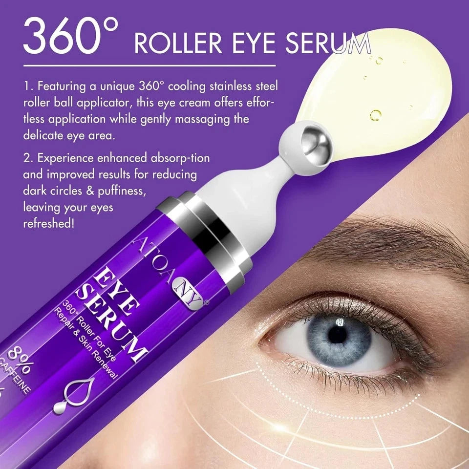 Eye Cream & Serum 15ml for Dark Circles, Puffiness & Anti-Aging Treatment