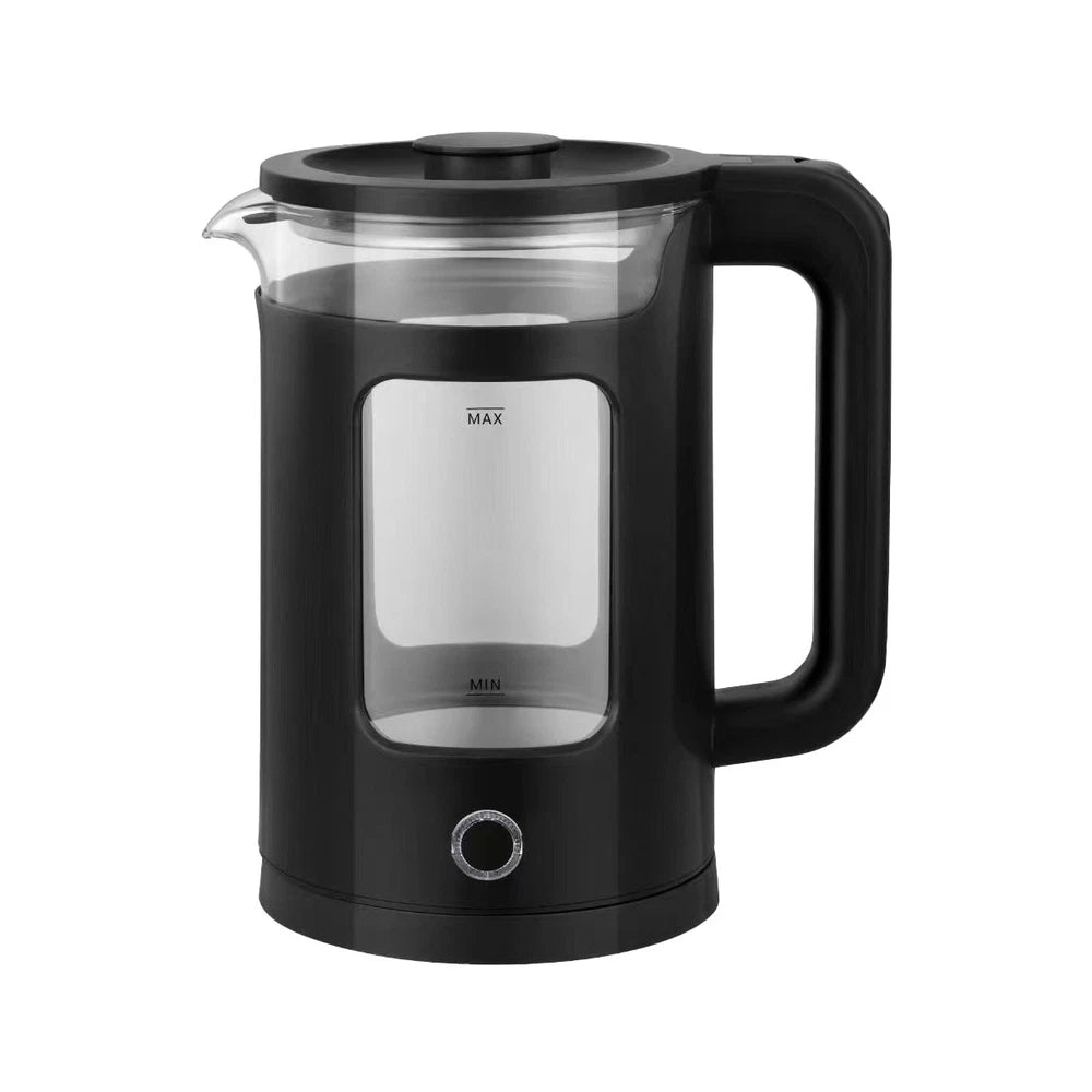 Electric Kettle Fast Boil 1500W Stainless Steel Jug Boil-Dry Protection
