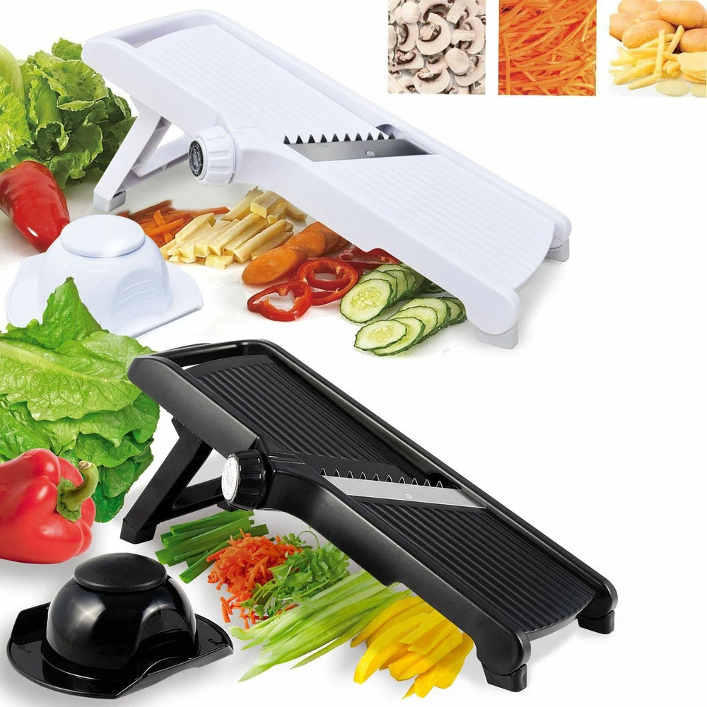 Professional Mandolin Slicer Food Cutter Fruit Vegetable Chopper Grater Peeler