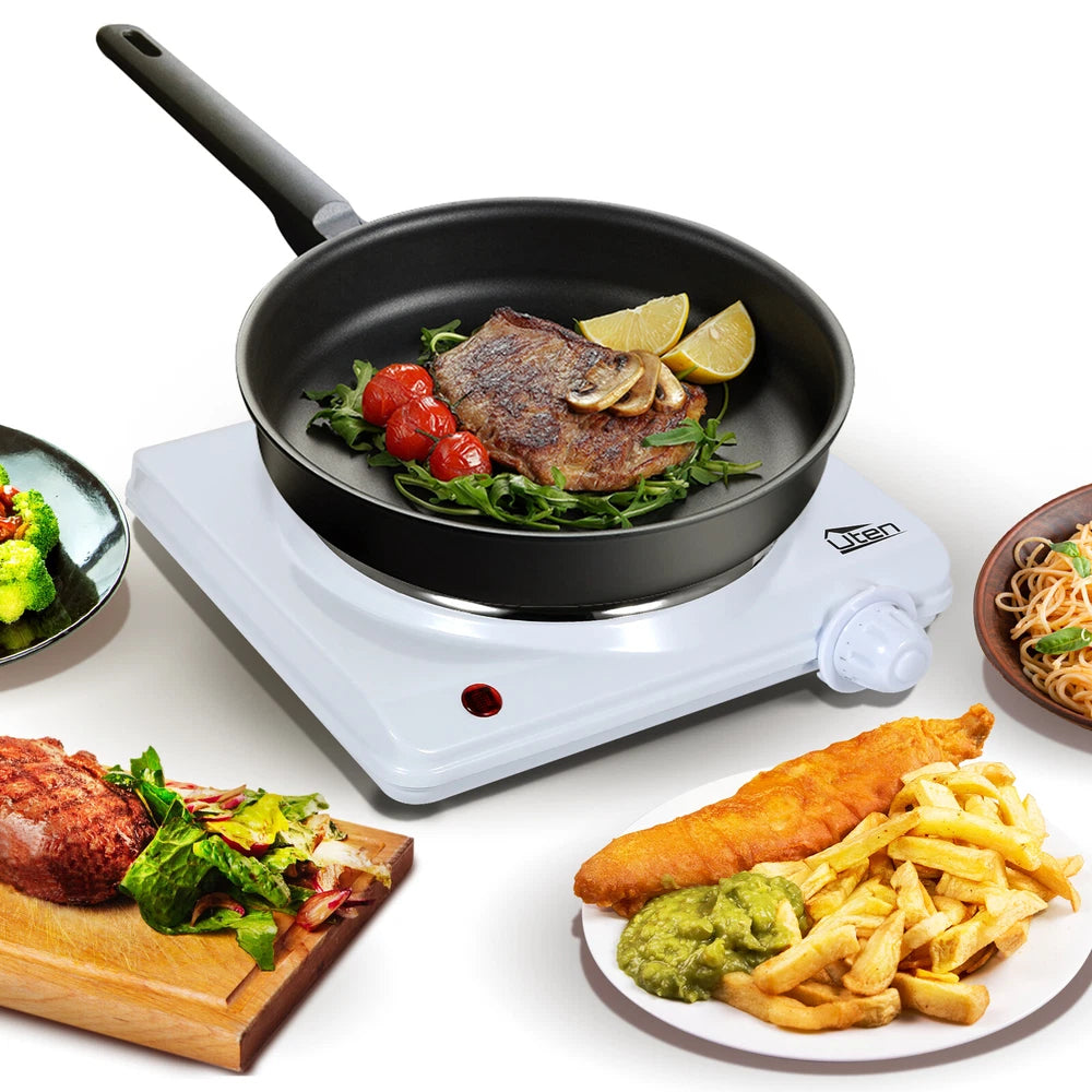 New Electric Hot Plate Portable Single Double Table Top Cooker Kitchen Hob Stove