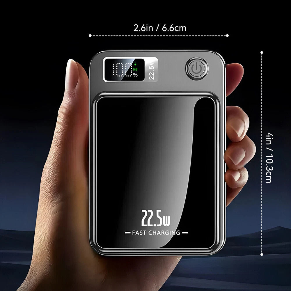 Magsafe Power Bank Wireless Charger Magnetic Battery Pack for iPhone Samsung UK