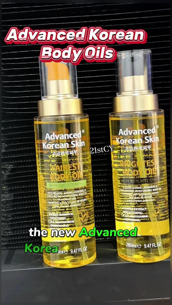 Advanced Korean Fairest Body Oil 280ml For Skin Lightening 280ml | Uk Seller