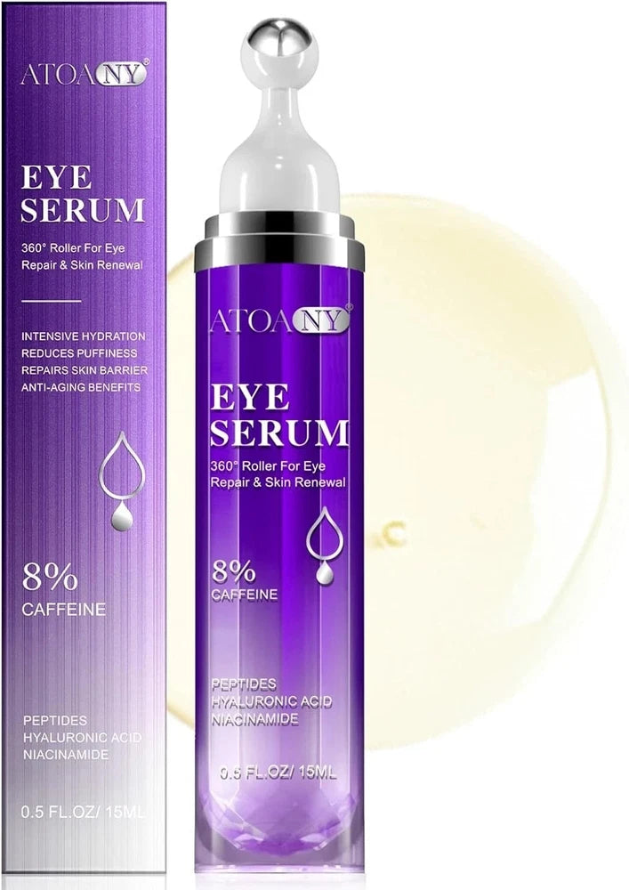 Eye Cream & Serum 15ml for Dark Circles, Puffiness & Anti-Aging Treatment