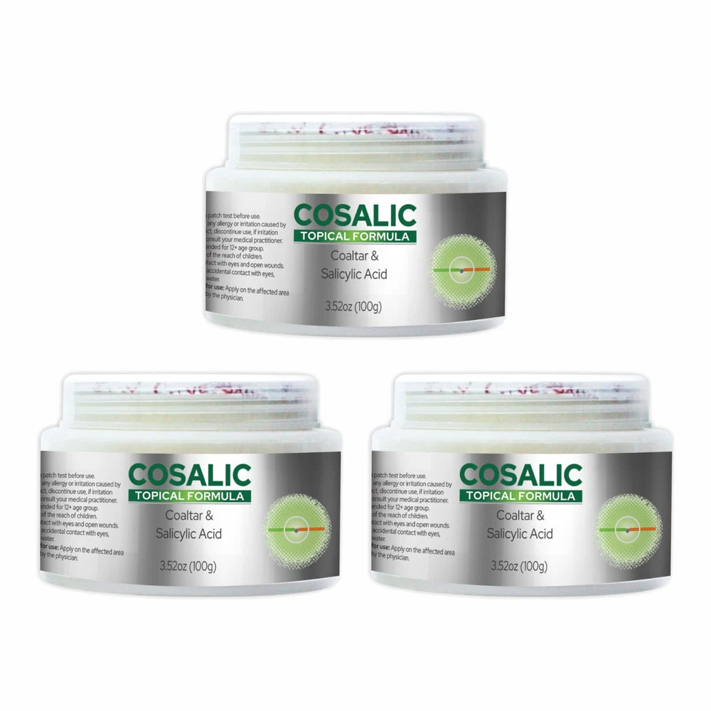 Coal Tar & Salicylic Acid Ointment | 100g/3.52 oz | Psoriasis & Eczema Treatment