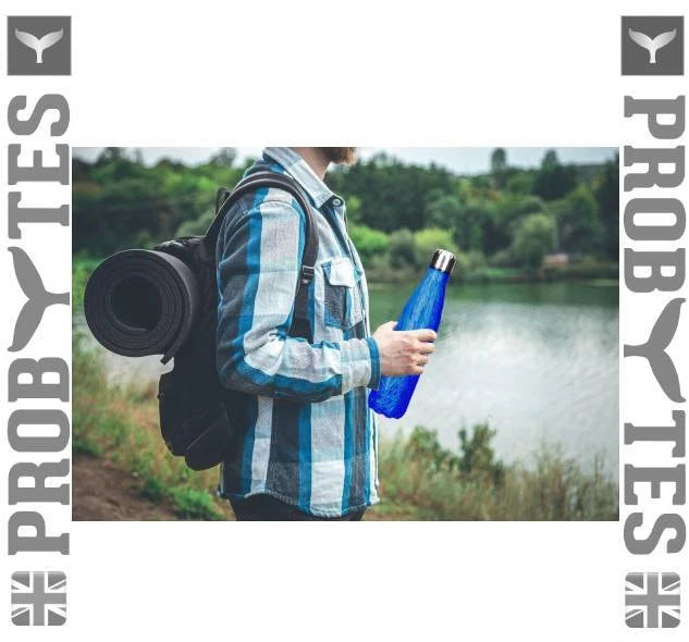 Stainless Steel Water Bottle Double Walled Vacuum Insulated Thermal Flask Sports