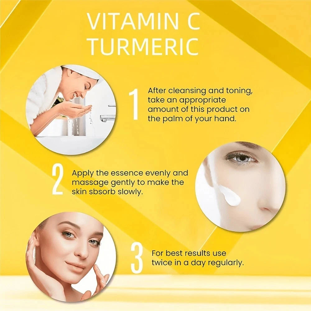 Turmeric Vitamin C Face Cream with Retinol – Moisturizing & Brightening